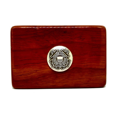 Coast Guard Business Card Box – Metallic