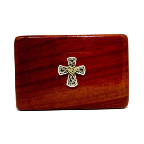 Celtic Cross Business Card Box