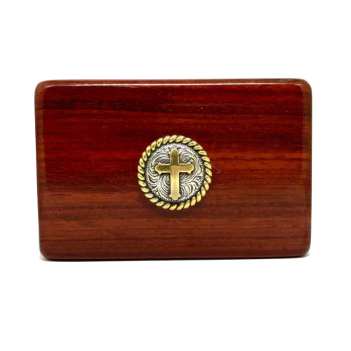 Western Cross Business Card Box