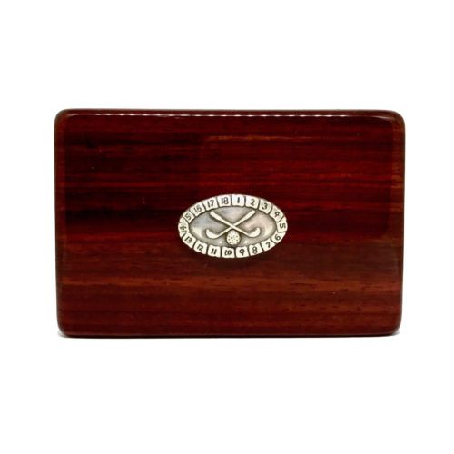 Golf Clubs & Ball Business Card Box