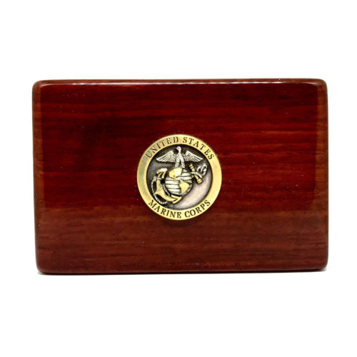 Marines Business Card Box – 1" Two-Tone