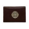 Fireman's Cross Business Card Case - Black - Image 2