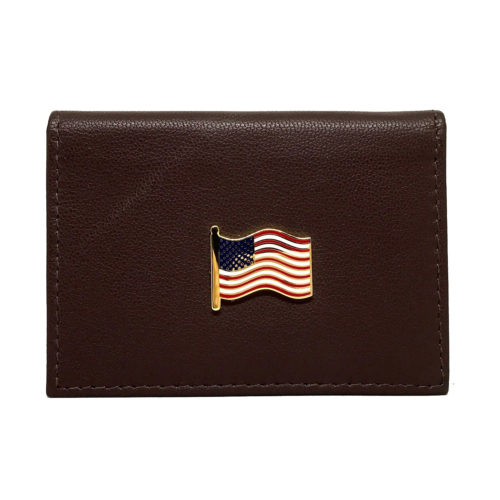 US Flag Business Card Case - Color - Image 2