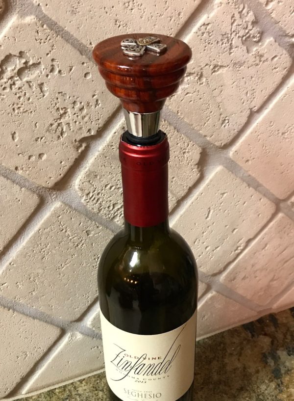 Kokopelli Wine Stopper Metallic Cigar Cutters by Jim