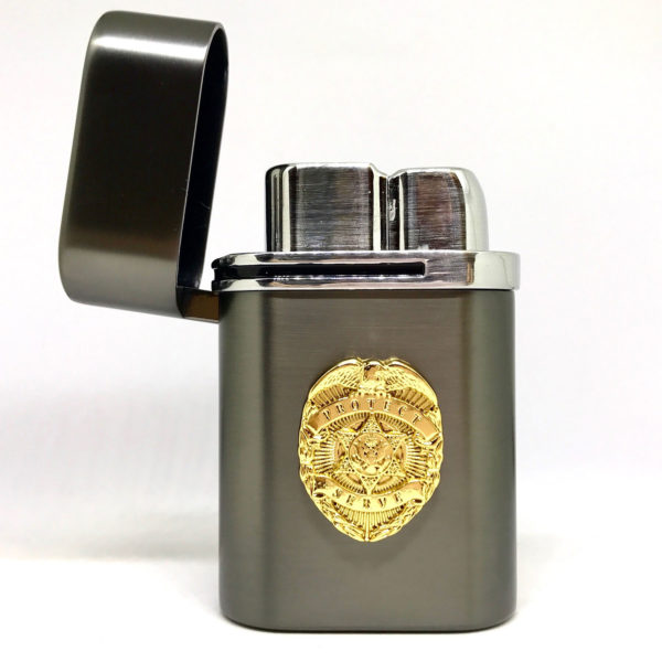 Law Enforcement Desktop Lighter Cigar Cutters by Jim