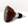 Navy Wine Stopper - Metallic
